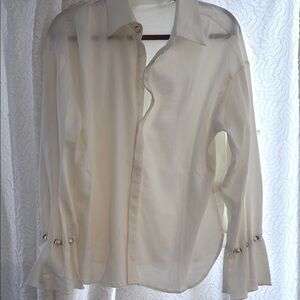 Women’s cream blouse